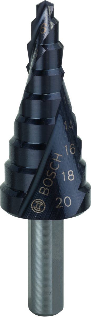 Bosch HSS-AlTIN Trappenboor - 9 Trappen - 4-20 mm
