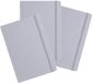 Bellatio Design Notitieboekje - 3x - A5 formaat - met elastiek - zilver - 100 pagina - schriften