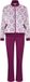 Rebelle Huispak Starlight Magic Fleece/Katoen Paars Maat 48