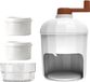 Sans marque Broyeur à glace portable efficace - Concasseur à glace manuel avec bac pour smoothies et boissons rafraîchissantes