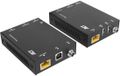ACT AC7815 4K HDMI 2.0 KVM Extender Set over CAT6A | tot 70 meter | Zwart