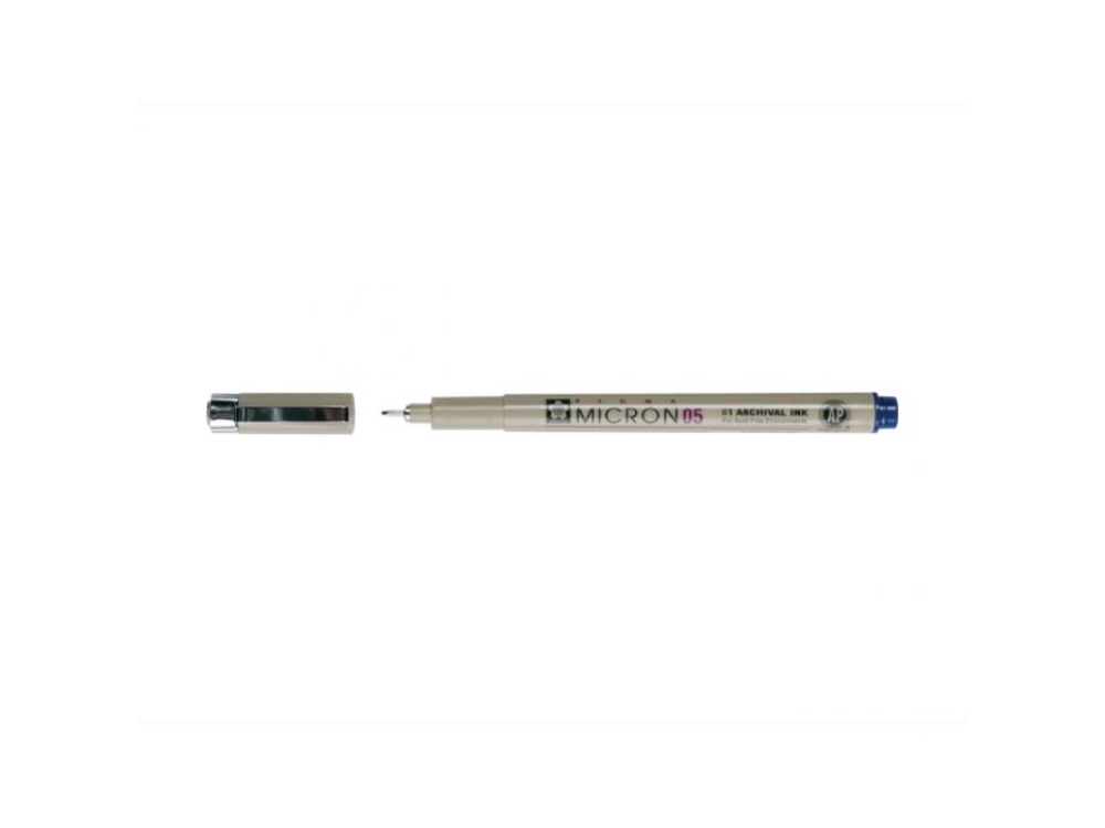 Bruynzeel Sakura Fineliner Spits Blauw 12s