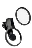 EXAPRO Smartphone Lens Filter Clip + Anamorflare Clear Filter Set, Ray-Like Flare Effect, forφ49mm Lens Filter, Roterend Frame Type, Compatibel met iPhone/Android, EXP-FCAF-03CL