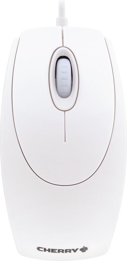 Cherry M-5400-0 - White Mouse - 1000 DPI - 3 Buttons