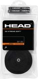 HEAD Xtreme Soft Tennis / Padel Overgrip - Zwart - 30 stuks