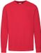 Fruit of the Loom Lightweight Set-In Sweat - Red - L