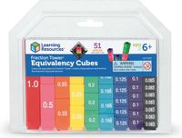 Learning Resourses Learning Resources Breukenset, Equivalency Cubes