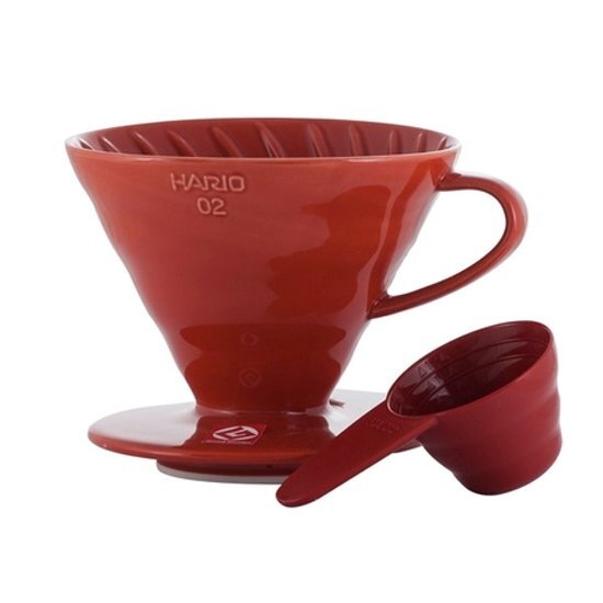 Hario V60 Dripper 02 Ceramic RED