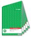 SIGEL SD006/5 kassa-afrekeningen A4, 2x40 vellen, zelfdoorschrijvend, 5-pack