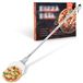 Inox Pizza Schuif, 22.9 x 25 cm, Afneembare Handgreep