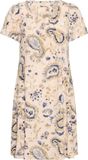 fransa FRSEEN DR 1 Jurk Dames Rose Smoke Mix Paisley Korte Mouw A-lijn Polyester