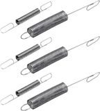 Merkloos Pièces de rechange pour tondeuse à gazon - Jeu de ressorts régulateur et gouverneur (6 pièces) - Convient aux moteurs Briggs & Stratton - Différentes tailles (2,6 × 0,2 pouces et 1,7 × 0,1 pouces)