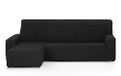Martina Home Túnez, bekleding voor chaise longue, kort hoekdeel links, zwart