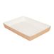 65 Thepack 65 stuks - Tabletten 'Thepack' 230 g/m2, 25,5 x 18 x 3,7 cm, natuurlijk, gegolfde nano-micro