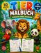 Mein großes Tier-Malbuch