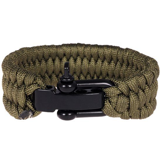 LGT JWLS LGT Jewels Paracord armband Army Green