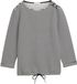 Tom Tailor - Shirt met lange mouwen en knoopdetails - Maat L - offwhite navy regular stripe