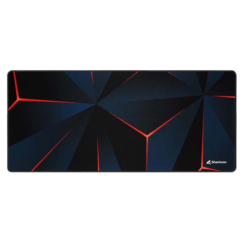 Sharkoon SKILLER SGP30 Gaming Mousepad - Black, Blue, Orange - XXL
