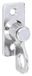 Alberts 136000 Schuifslot op plaat | geel verzinkt | 45 x 20 mm