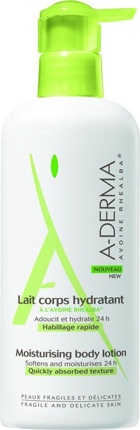A-DERMA Essentiele Verzorging Hydraterende Lichaamsmelk - 400 ml