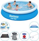 Fast Set Zwembad Rond 366x76 cm