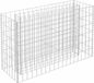 vidaXL Gabion plantenbak verhoogd 90x30x60 cm gegalvaniseerd staal