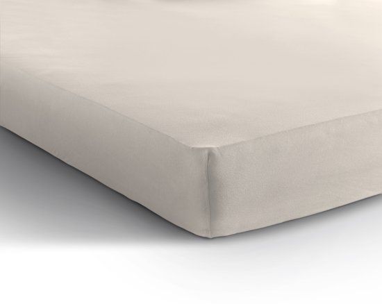 Home Care Hoeslaken - Dubbel Jersey - 80/90/100x200/220 - Creme