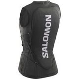 Salomon Flexcell Prime, rugbeschermer, dames, zwart