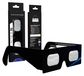 Absolute Eclipse Orbiter Lunettes de soleil pour éclipse solaire - Certifié ISO 12312-2 - 2 pièces