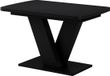 Vicco Eettafel Fenaro, Zwart, 120-160 x 80 cm uitschuifbaar