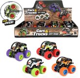 Toi Toys Cars&Trucks Monster truck flip over frictie - Assorti