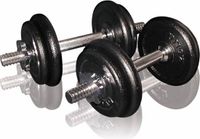 Toorx Fitness Dumbbellset 20 kg met Koffer
