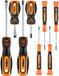 Neo Tools Jeu de tournevis SL et PH (8 pièces) - Orange
