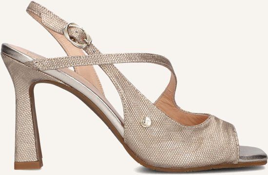 Floris Van Bommel Sfw-90065 Tami Sandalen - Dames - Goudkleurig - Maat 38