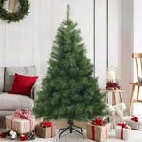 Prolenta Maison Exclusive Kunstkerstboom, inklapbaar, groen, 150 cm, PVC, staal
