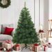 Prolenta Maison Exclusive Kunstkerstboom, inklapbaar, groen, 150 cm, PVC, staal