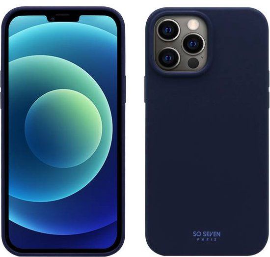 SoSeven, Hoesje Geschikt voor Apple iPhone 13 Pro Max SMOOTHIE GERECYCLED, Blauw