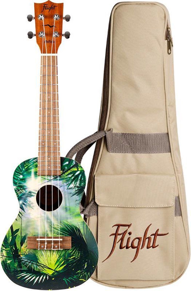 Flight Concert Ukelele Jungle - Art Series | 3831120908498