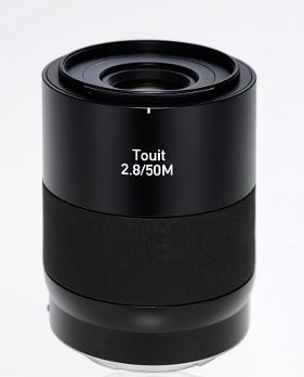 Carl Zeiss Touit 2.8/50M Macro Lens - Sony E - Black