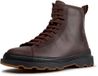 CAMPER Bottines à lacets 'Brutus+' marron foncé