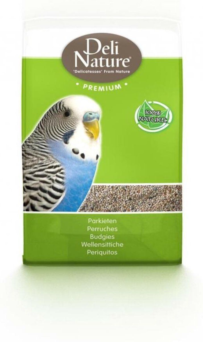 DELI NATURE Premium Parkiet - 10 x 1 kg - Voordeelverpakking