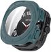 Strap-it Hard case hoesje met screenprotector van glas - geschikt voor de Samsung Galaxy Watch Ultra / Ultra 2025 47mm (dennengroen)