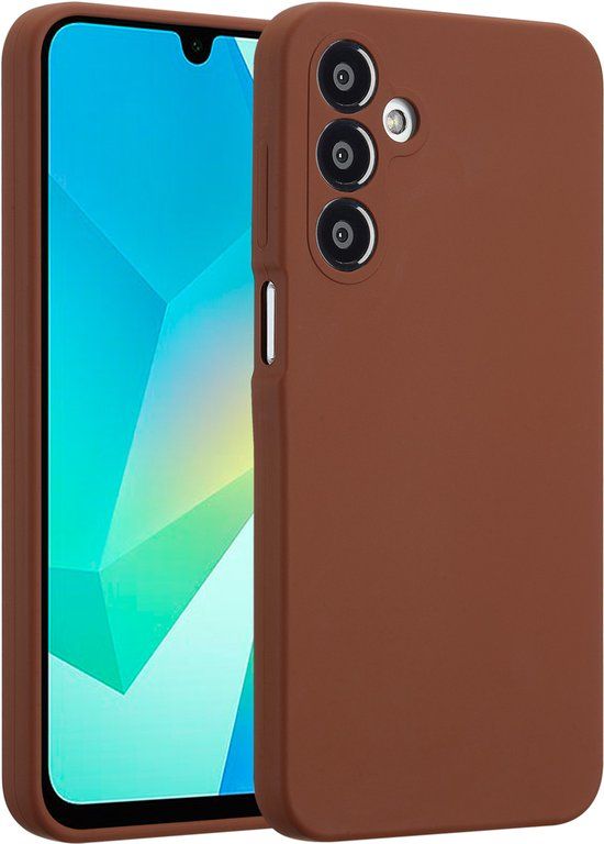 Accezz Liquid Silicone Backcover voor de Samsung Galaxy A16 - New Tea Brown