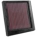 K&N Vervangingsfilter compatibel met Kawasaki KLR600 1988-1993 (KA-0009)