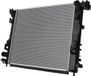 HELLA Motorkoeler, met gelaste koelribben, afmetingen 510 x 404 mm, geschikt voor onder andere RENAULT CLIO