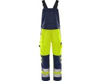 Fristads High vis Green amerikaanse overall klasse 2 1030 GLPU - Hi-Vis geel/marineblauw - C146