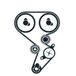 SKF Pompe à eau + kit de courroie de distribution VKMC 06020