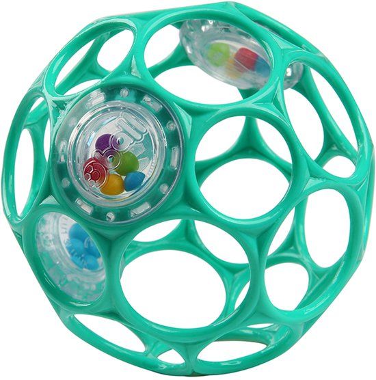 Oball Baby Rammelaar Blauwgroen