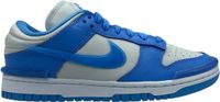 Nike W NIKE DUNK LOW TWIST - Sneakers - Unisex - Wit/Blauw - Leer - Maat 42.5