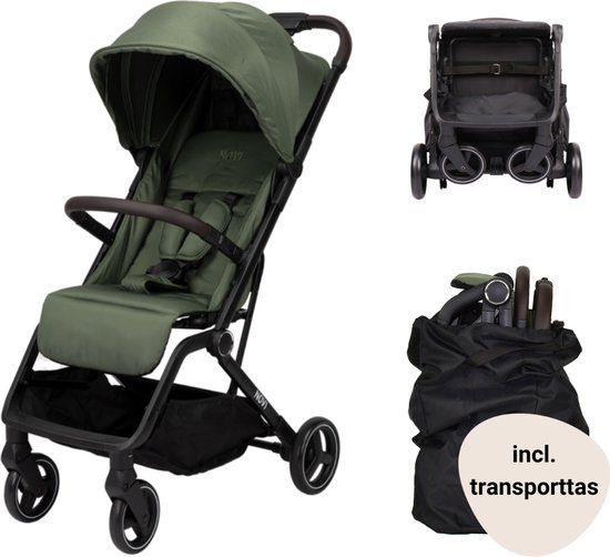 Novi Baby® Cloud Go Buggy - Groen - 0-22 kg - Paraplu buggy
